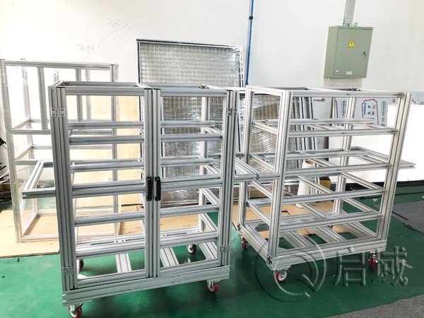 鋁型材移動(dòng)物料車