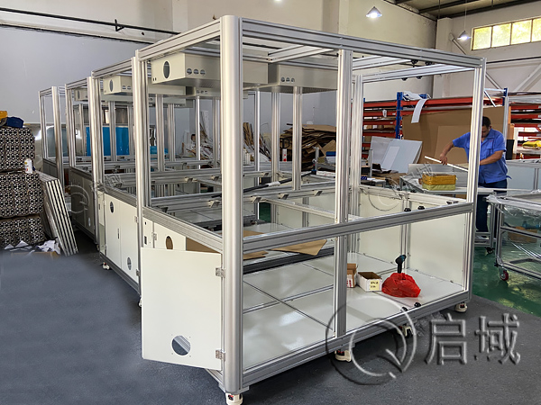 鋁型材機(jī)罩框架 鋁型材機(jī)罩框架